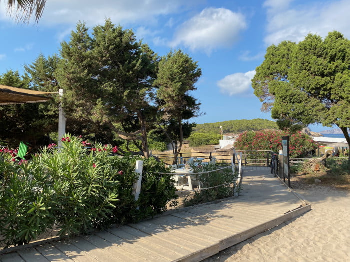 Kindvriendelijke strand Cala Nova op Ibiza