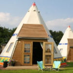 Camping TerSpegelt Tipi tent Nederland