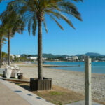 Ibiza San Antonio - strand in San Antonio stad